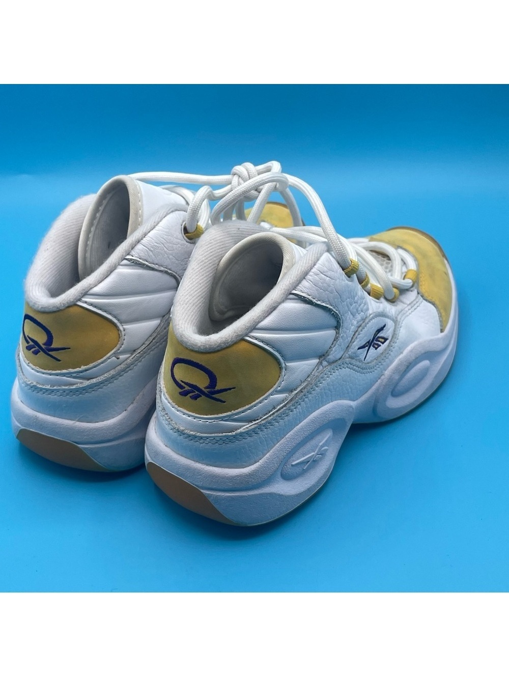 Reebok Question Mid "Yellow Toe" - Picture 2 of 4